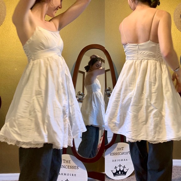 *Bui Italian Made Silk Cotton Lace Up Flowing Camisole Tank Top* - Picture 3 of 9